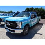 2019 Ford F-250 4 Door Utility Bed w/Ladder Rack, Gas, License# NEZ-G73, VIN 1FD7W2A6XKED56629, 55,5