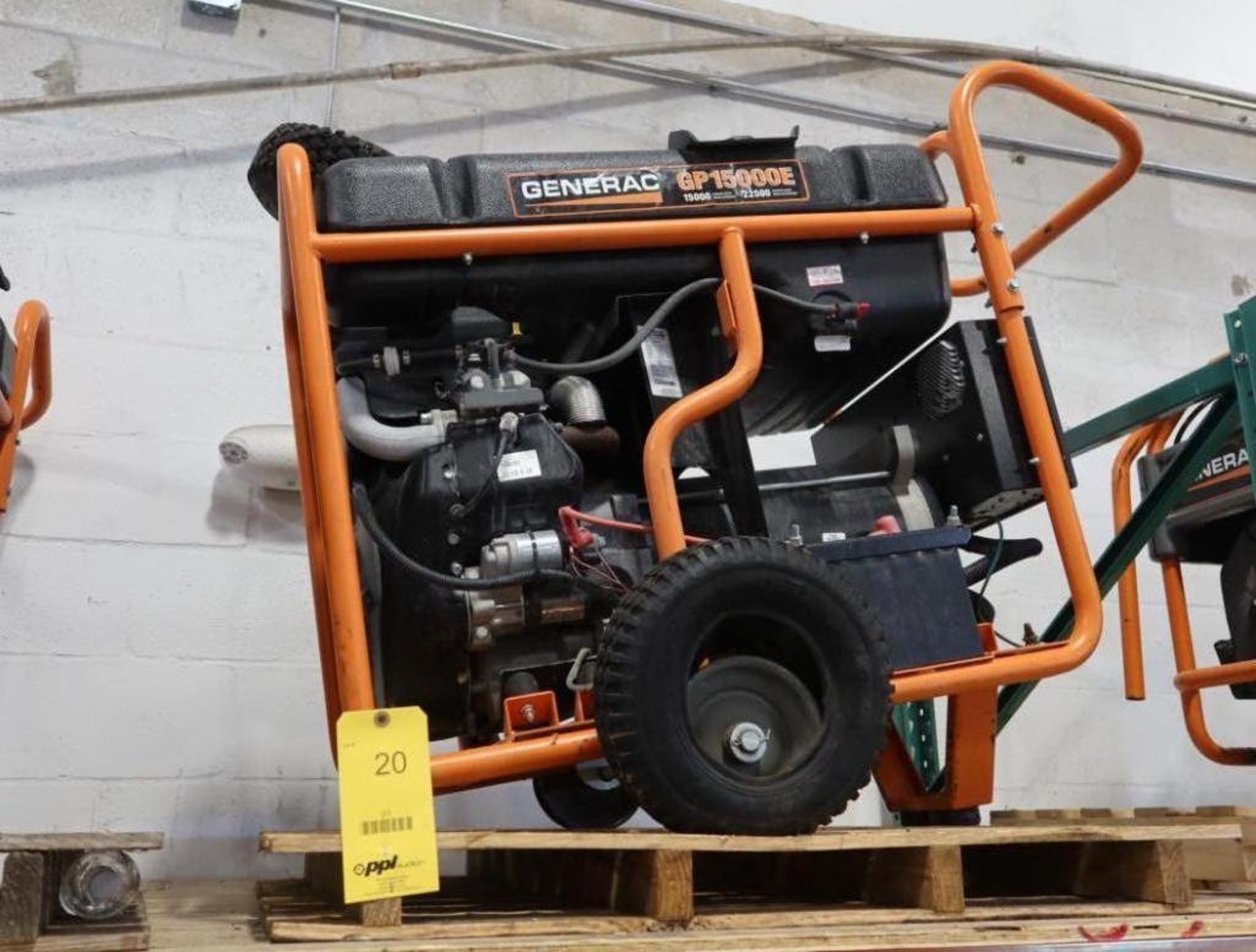 15000 Watt Generac OHVI/ELEC Start 16 Gallon Tank/ 363 LBS Generator