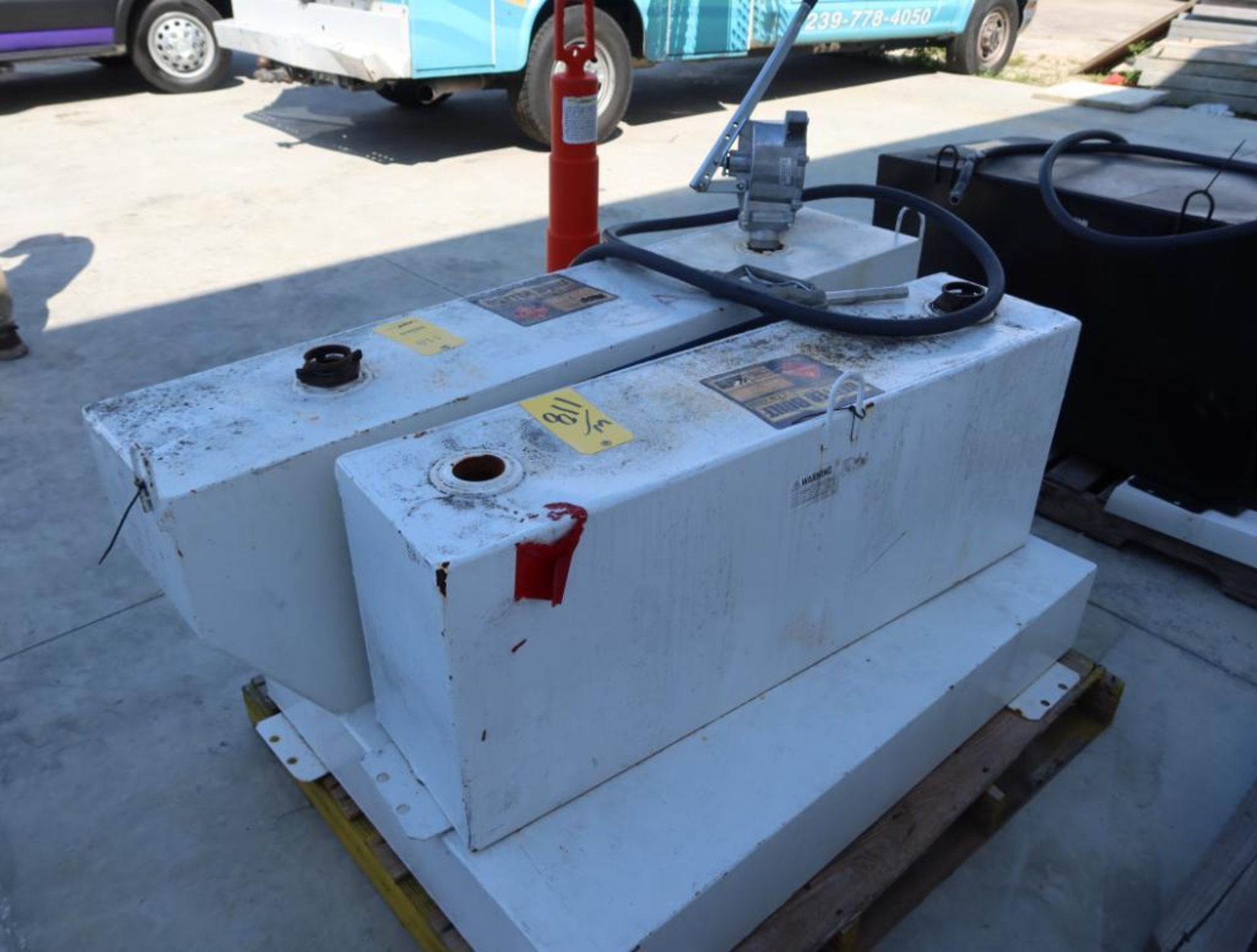 LOT: (1) 100 Gallon Better Built Transfer Tank, (1) 36 Gallon Better Built Transfer Tank - Image 2 of 2