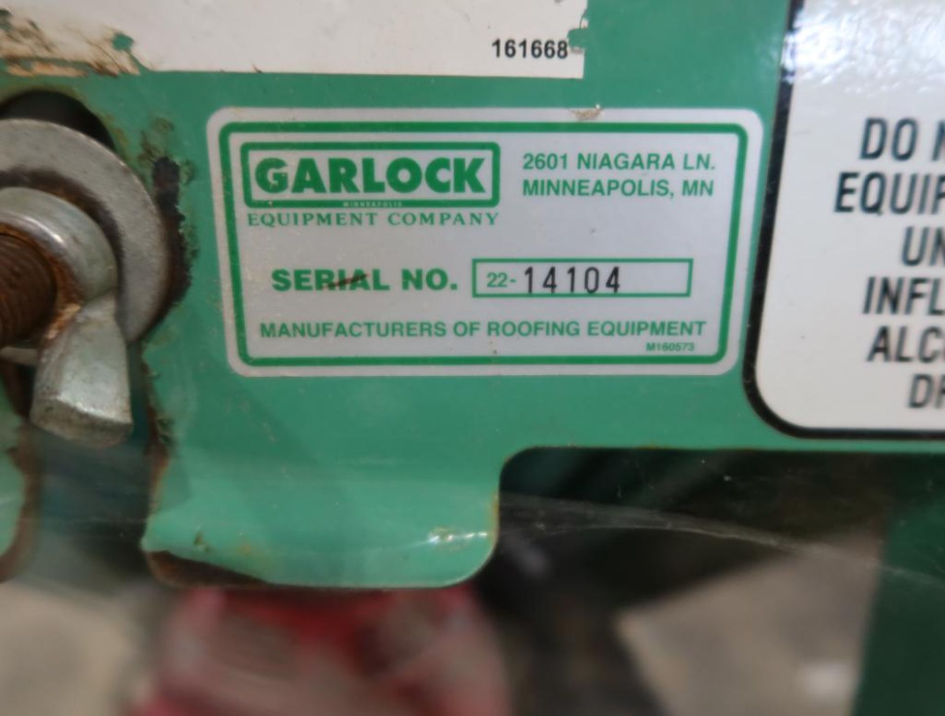 Garlock Roof Warrior Tear Off Machine - Image 6 of 6