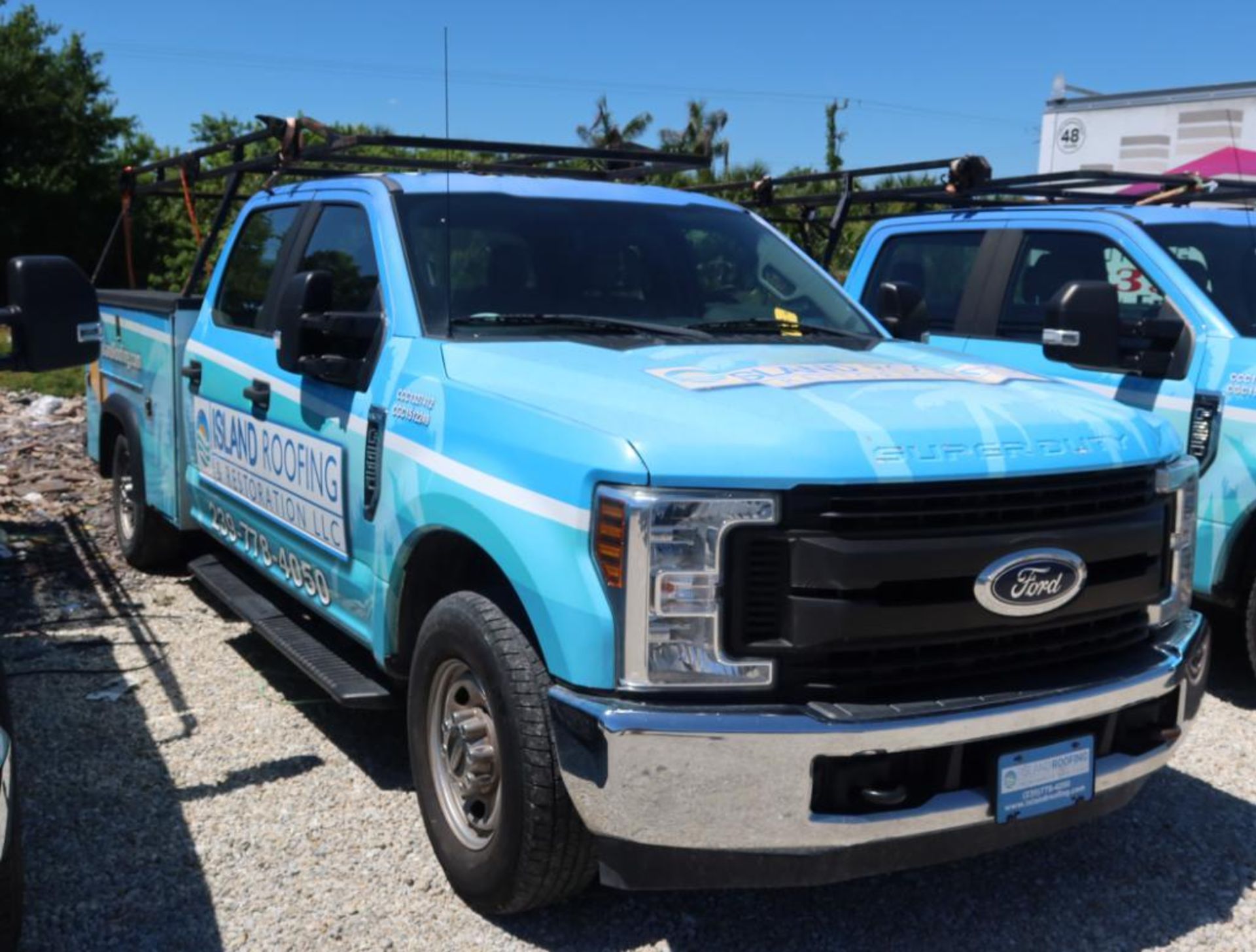 2019 Ford F-250 4 Door Utility Bed w/Ladder Rack,Gas, License# LYI-K64, VIN 1FD7W2A66KED56627, Unit# - Image 2 of 8