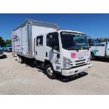 LOT: (LOTS 64-65 INCLUSIVE) 2017 Isuzu NPR 4 Door Dual Wheel, Gas, License# 58BIKJ, VIN 54DB4J1B8HS8