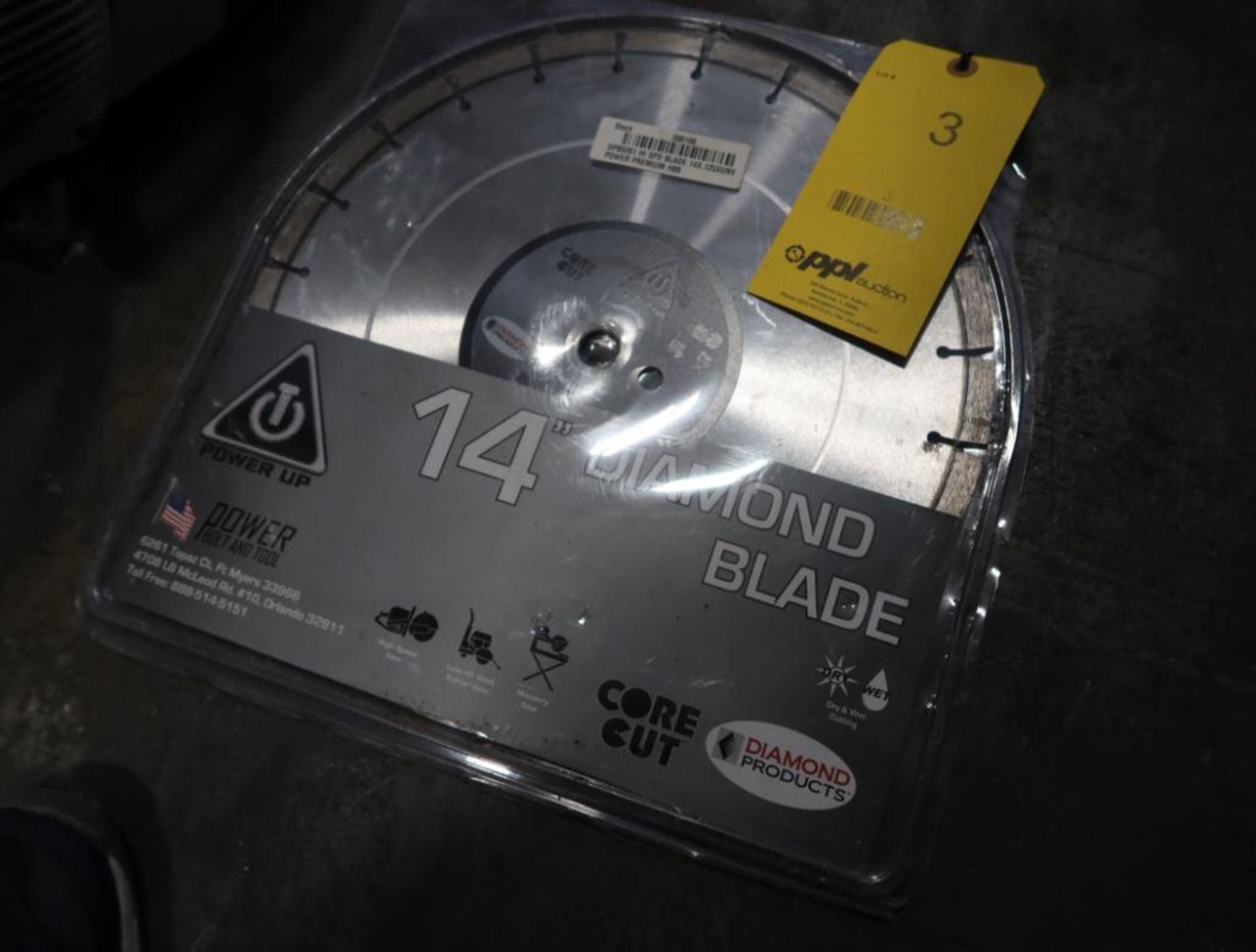 14" Diamond Blade for Gas Saw
