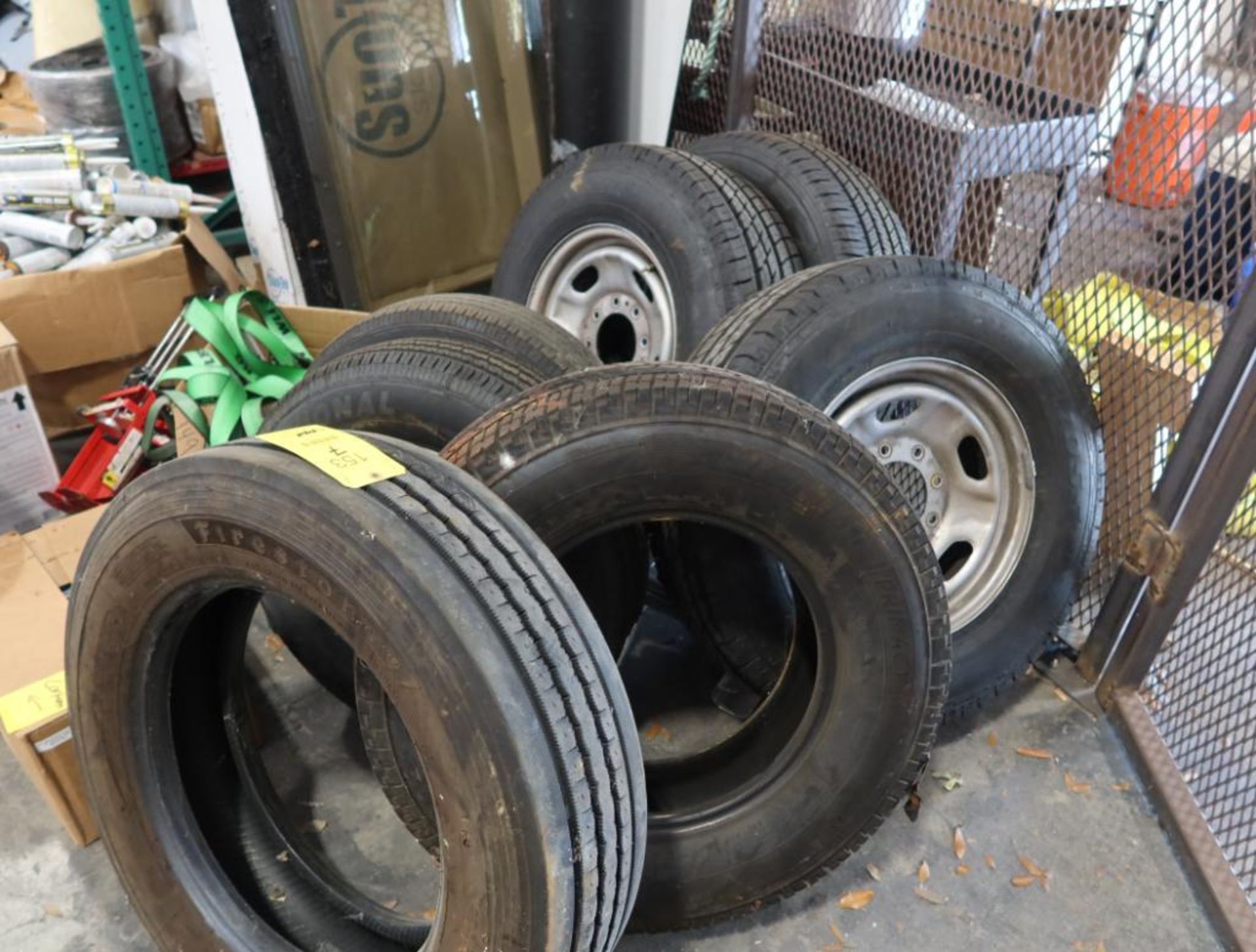 LOT: (7) Assorted Truck & Trailer Tires