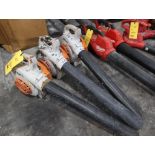 LOT: (3) Stihl Gas Blowers