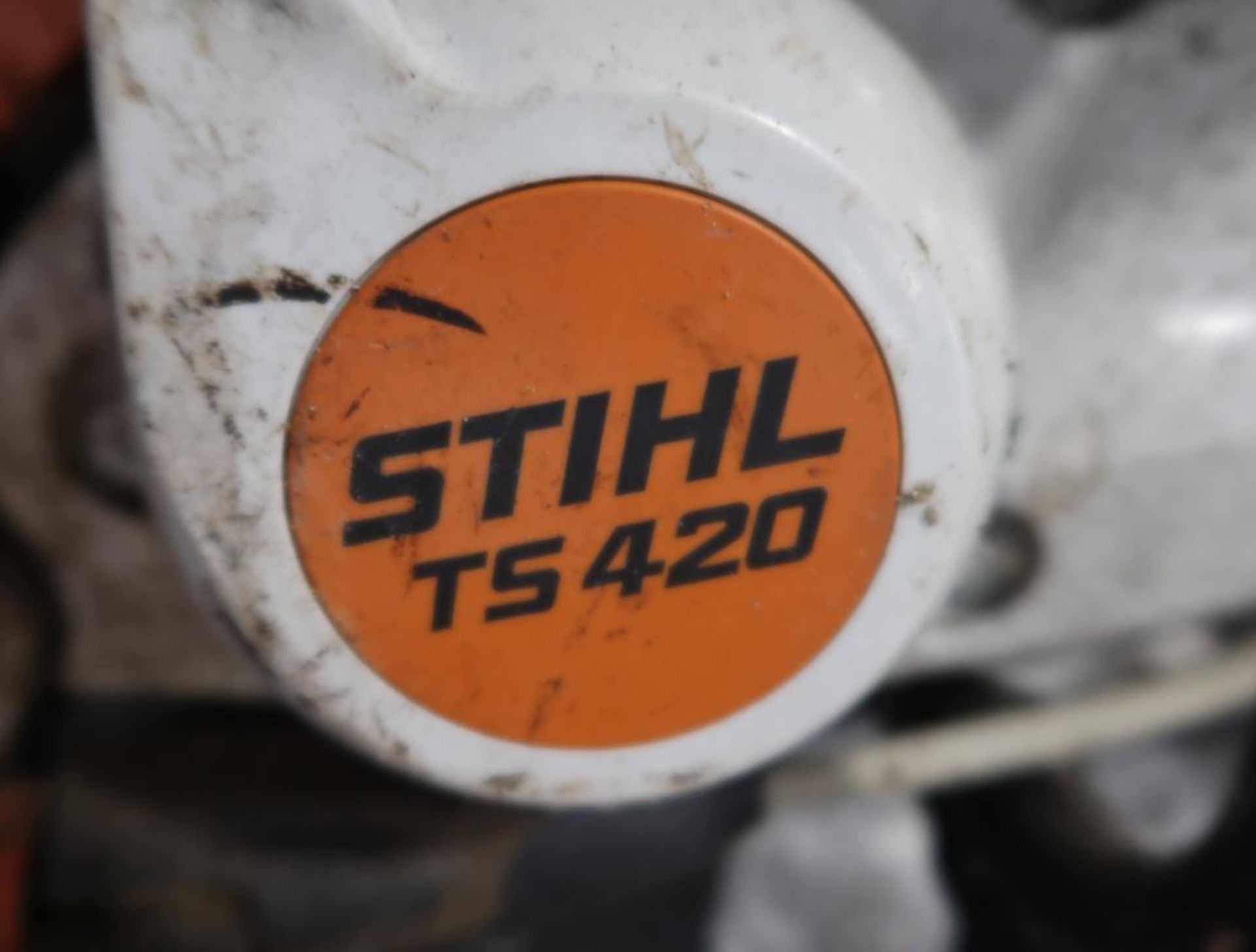 STIHL TS420 Gas Cut Off Saw - Bild 3 aus 3