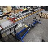 LOT: Van Mark Trim A Table TAT60, (3) Kobalt Roller Stands & (2) Other Rollers