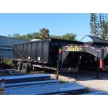 2020 Big Tex Dump Trailer, 8' x 20' Dual Tandem, Gooseneck, Cover, GVRW 10,000 Lbs., MDL-25DU-20BK8S