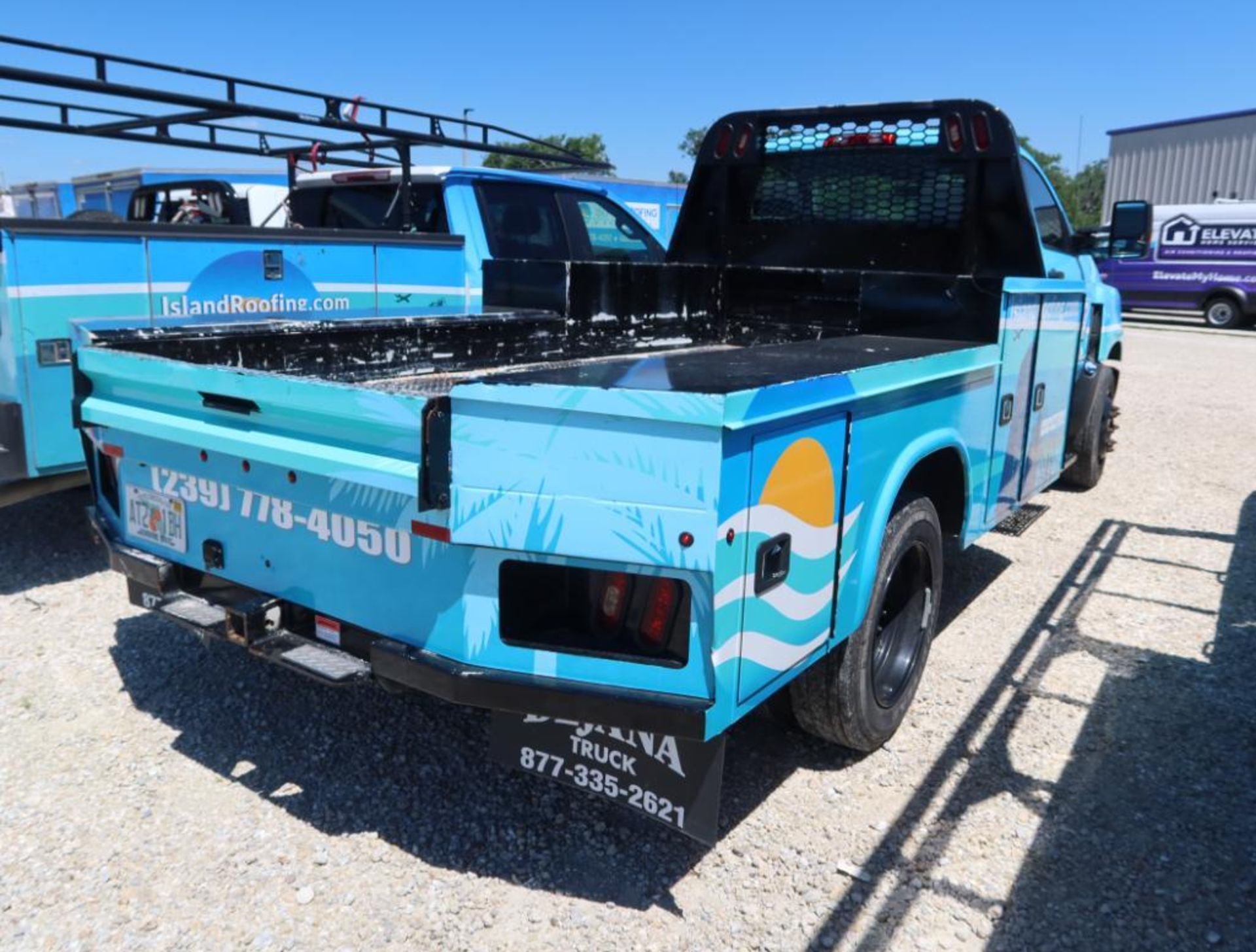 2020 Chevy Silverado 2WD 6.6L C4500 Turbo Diesel V8 Dual Wheel w/Utility Bed, Diesel, License# AT2 1 - Image 3 of 8