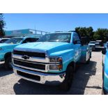 2020 Chevy Silverado 2WD 6.6L C4500 Turbo Diesel V8 Duel Wheel w/Utility Bed, Diesel, License# AT2 1