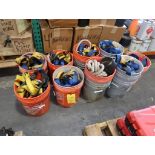 LOT: (8) Personal Fall Protection Sets - Each w/Bucket