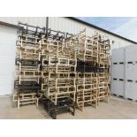 LOT: (150) Wine Barrel Racks (LOCATED IN WINERY)