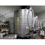 Spokane Metal Products 5,100 Gallon Stainless Steel Wine Fermentation Tank w/Glycol Jacket (LOCATED