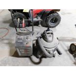 LOT: (1) Battery Charger, (1) Shop Vac (LOCATED IN MAINTENANCE AREA)