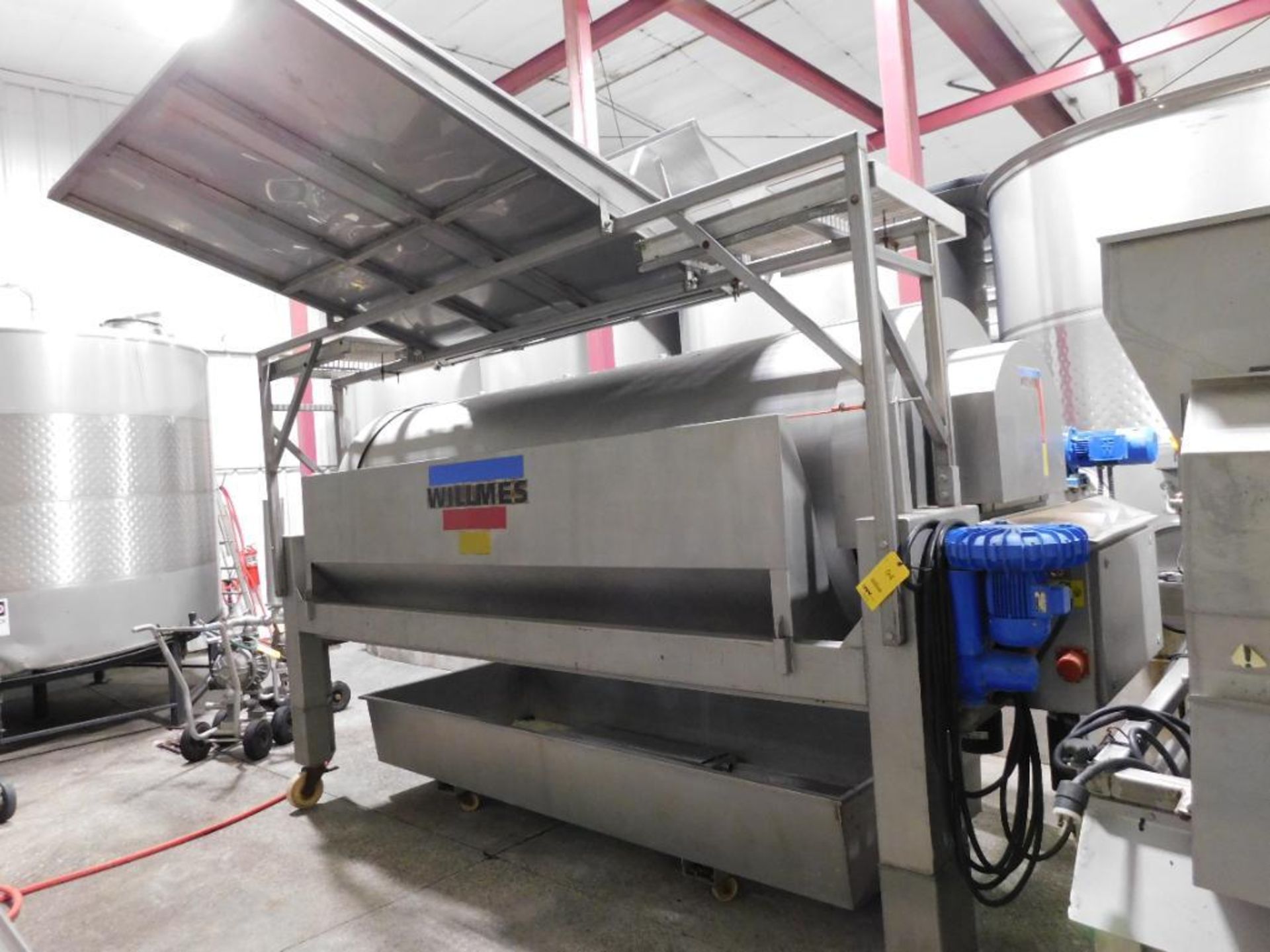 Willmes Merlin UP3000 3000 Liter Press, Full Automatic Control, Stainless Steel, Vertical Juice Drai - Image 3 of 6