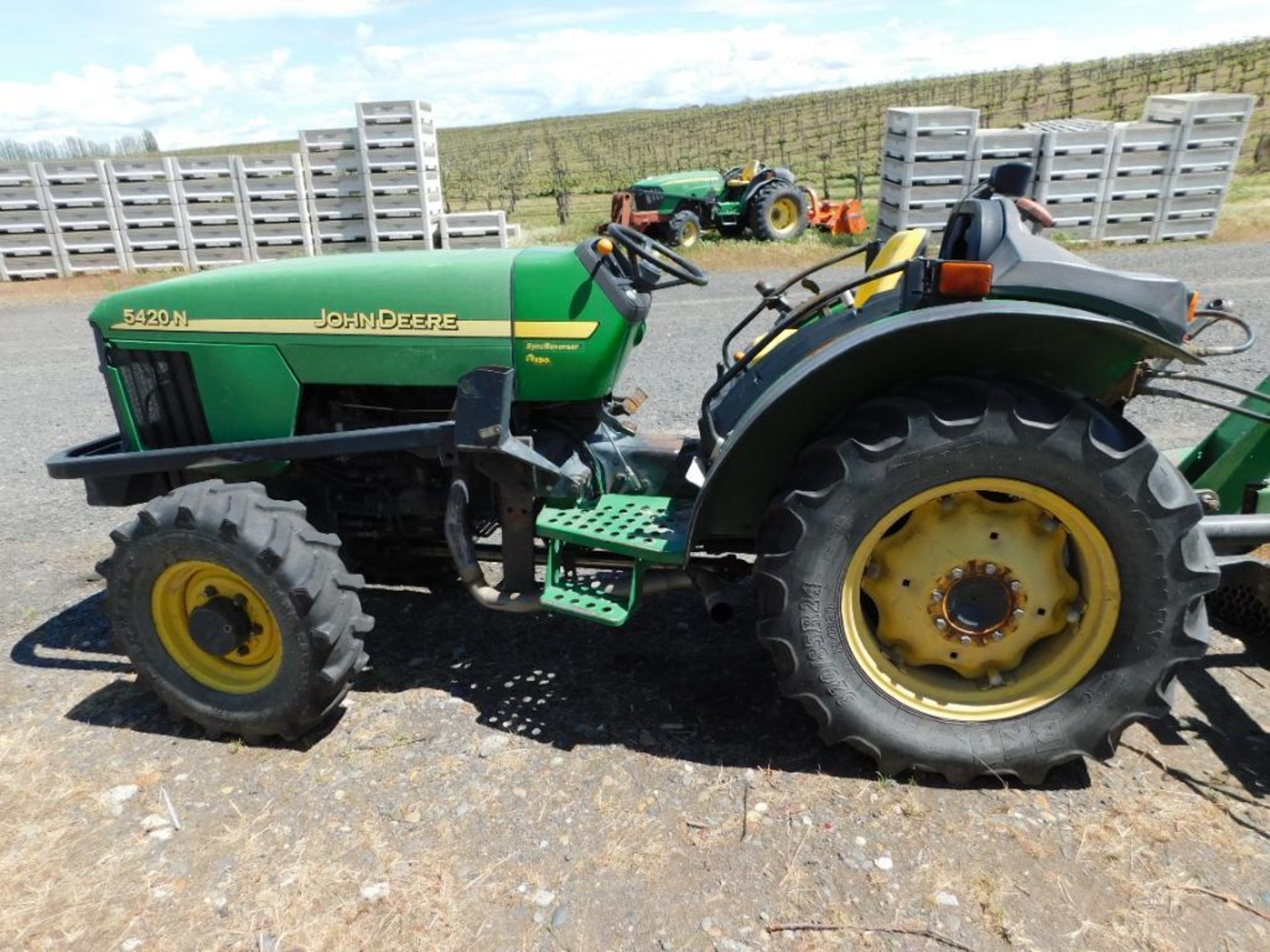 John Deere 5420N 4-Wheel Drive Tractor, 4 Cylinder Diesel Engine, 3 Pt. Rear Hitch & PTO, Rear Auxil - Image 6 of 6