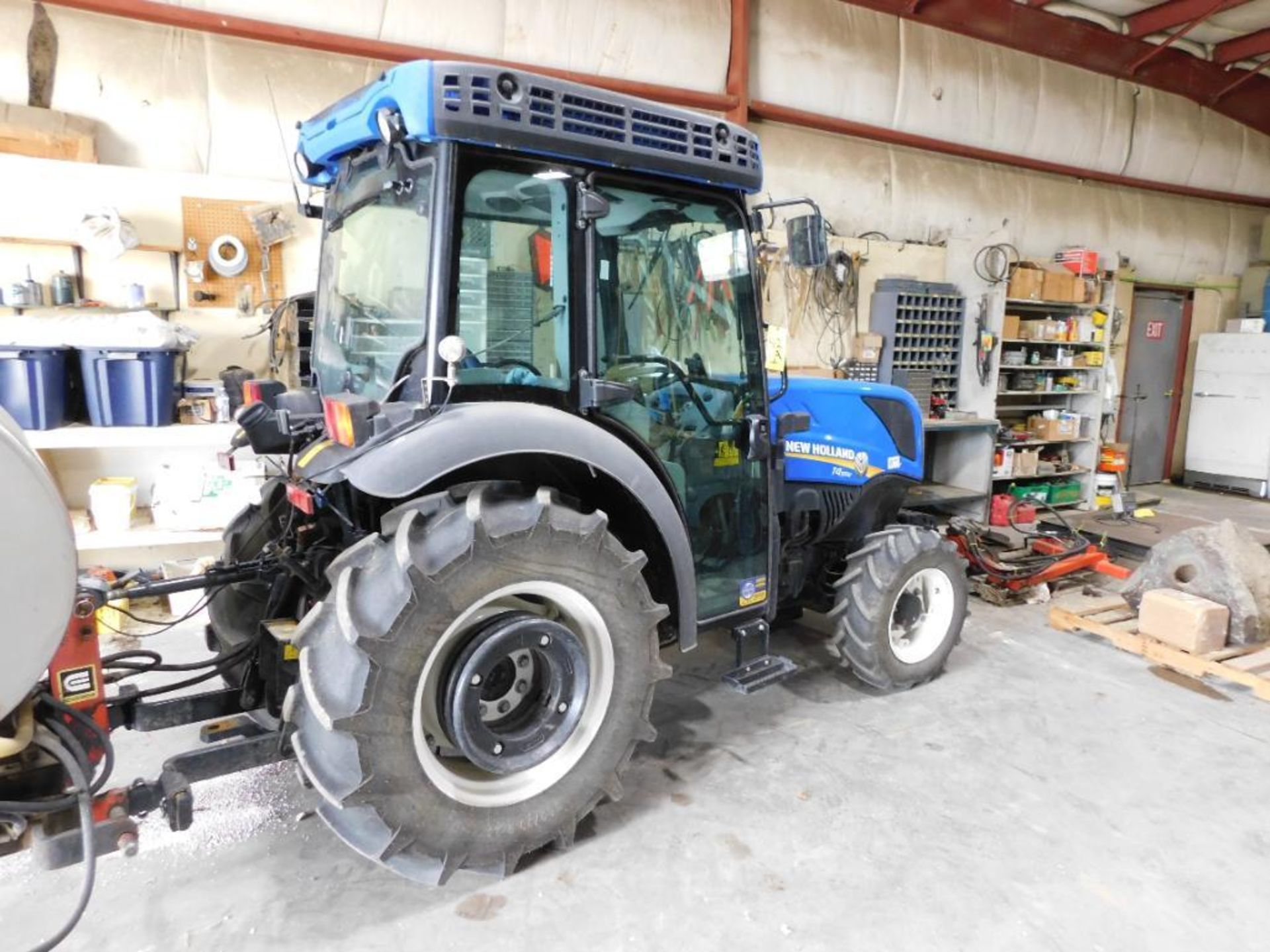 2022 New Holland T4-100V 4-Wheel Drive Tractor, FPT 4-Cylinder Turbo Diesel Engine, Enclosed Cab w/H - Bild 6 aus 9