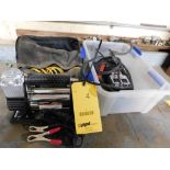 LOT: (2) Schumacher Power Inverter & 12 Volt Compressor (LOCATED IN MAINTENANCE AREA)