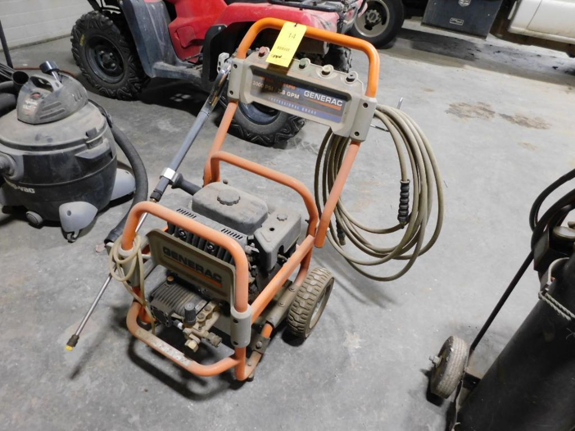 Generac Gas Powered 3000 PSI Pressure Washer (LOCATED IN MAINTENANCE AREA)