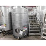 1,000 Gallon Stainless Steel Wine Storage Tank w/Glycol Jacket (LOCATED IN WINERY)