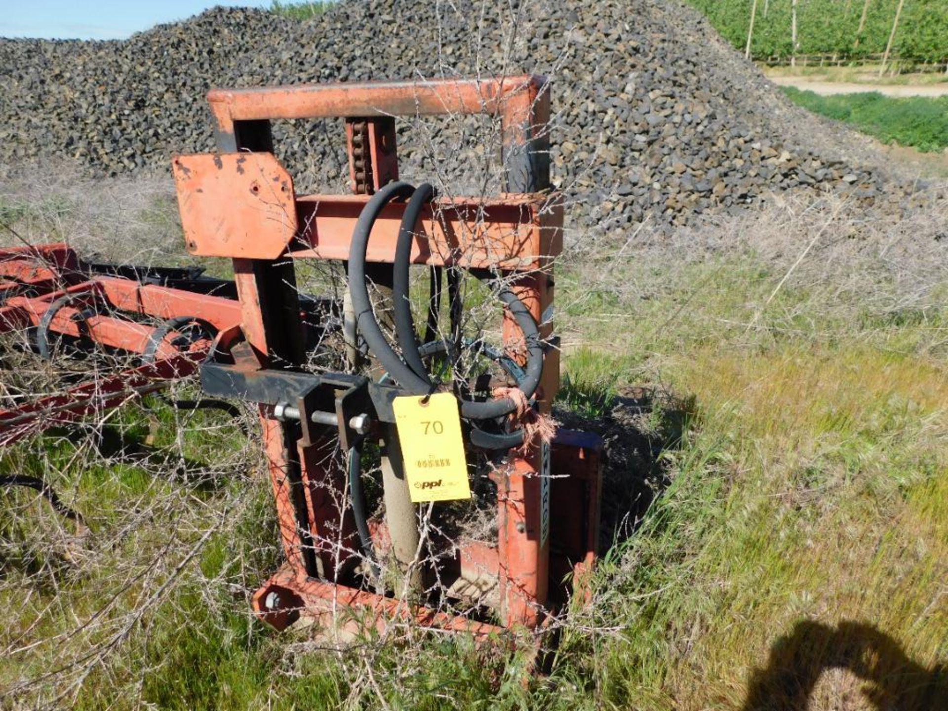 Edwards Hydraulic Fork Attachment (LOCATED IN MAINTENANCE AREA)