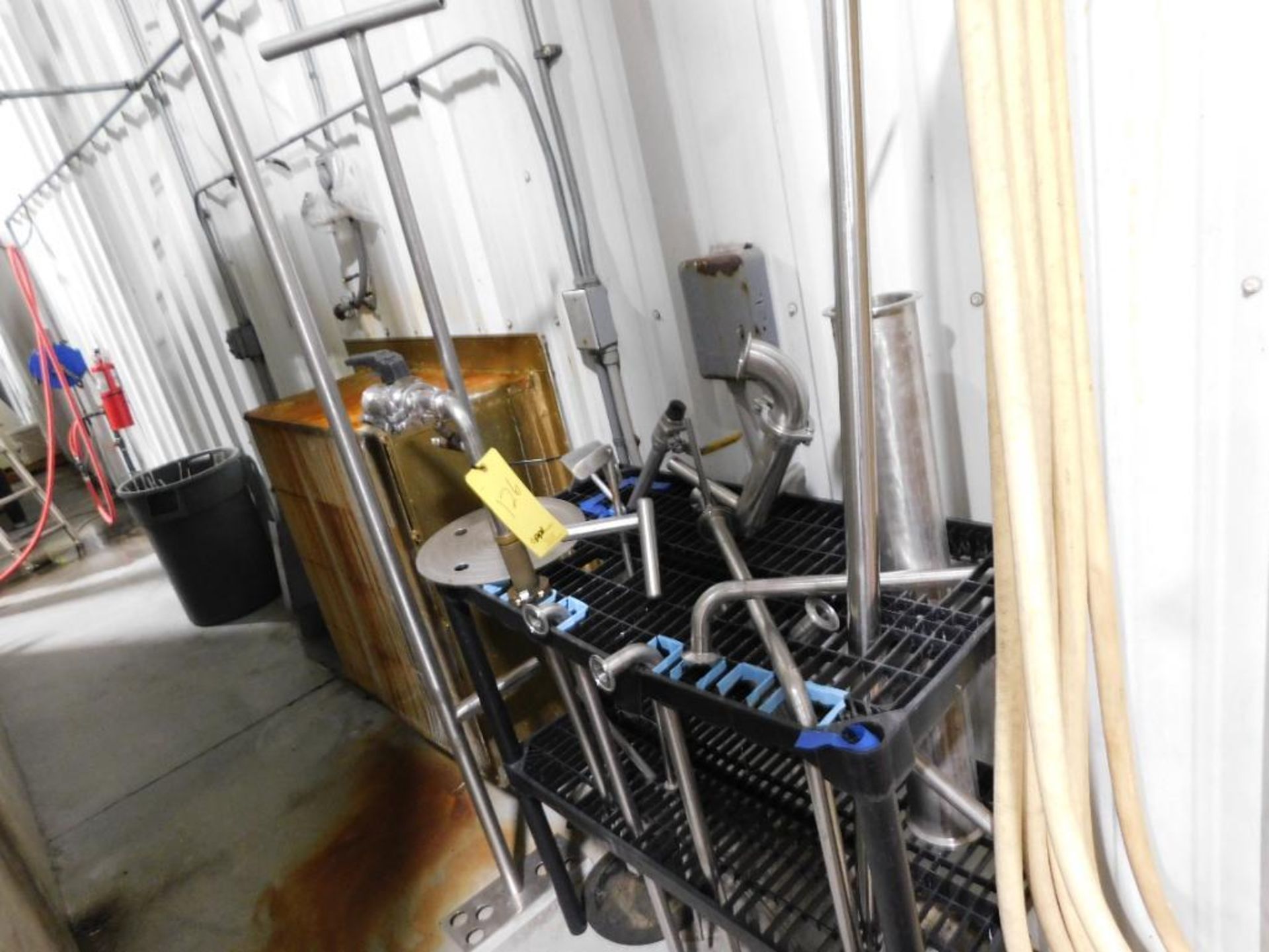 LOT: Stainless Steel Valves & Clamps, Wands, Reducers & Assorted Fixtures (LOCATED IN WINERY) - Image 9 of 9