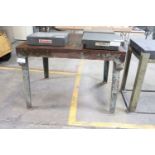 Heavy duty steel well table