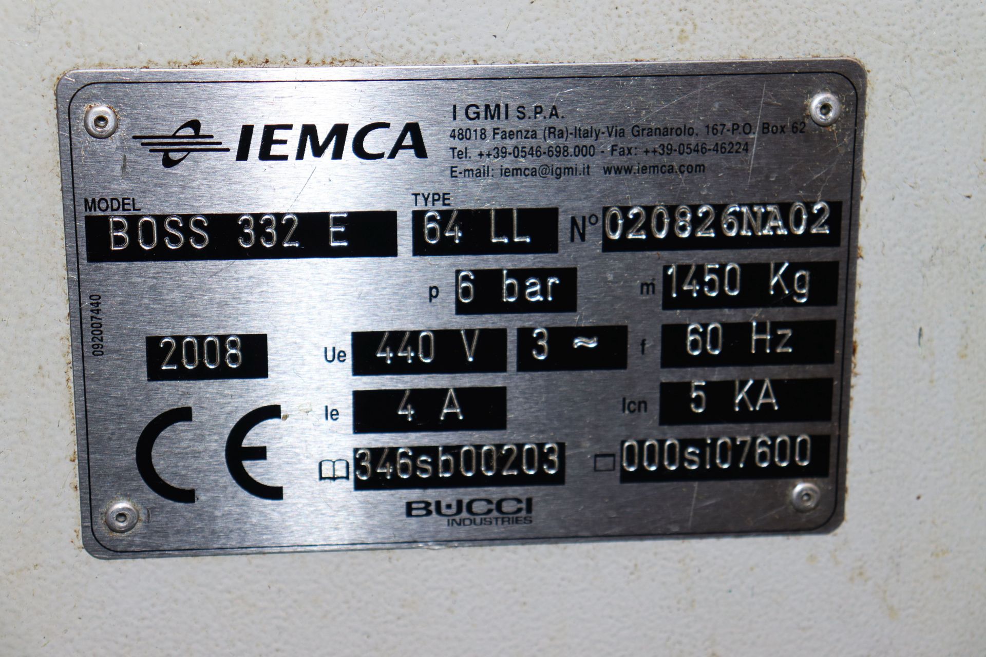 2008 IEMCA Boss 332 E Automatic Bar Feeder - Image 3 of 5