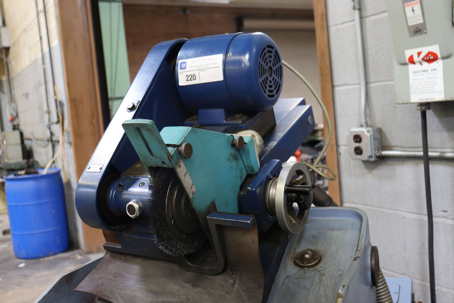 2000 August Heinr Schmidt blade sharpener ASG 400A - Image 6 of 6