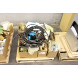 Pallet of Hoses and Misc. Electrical Components