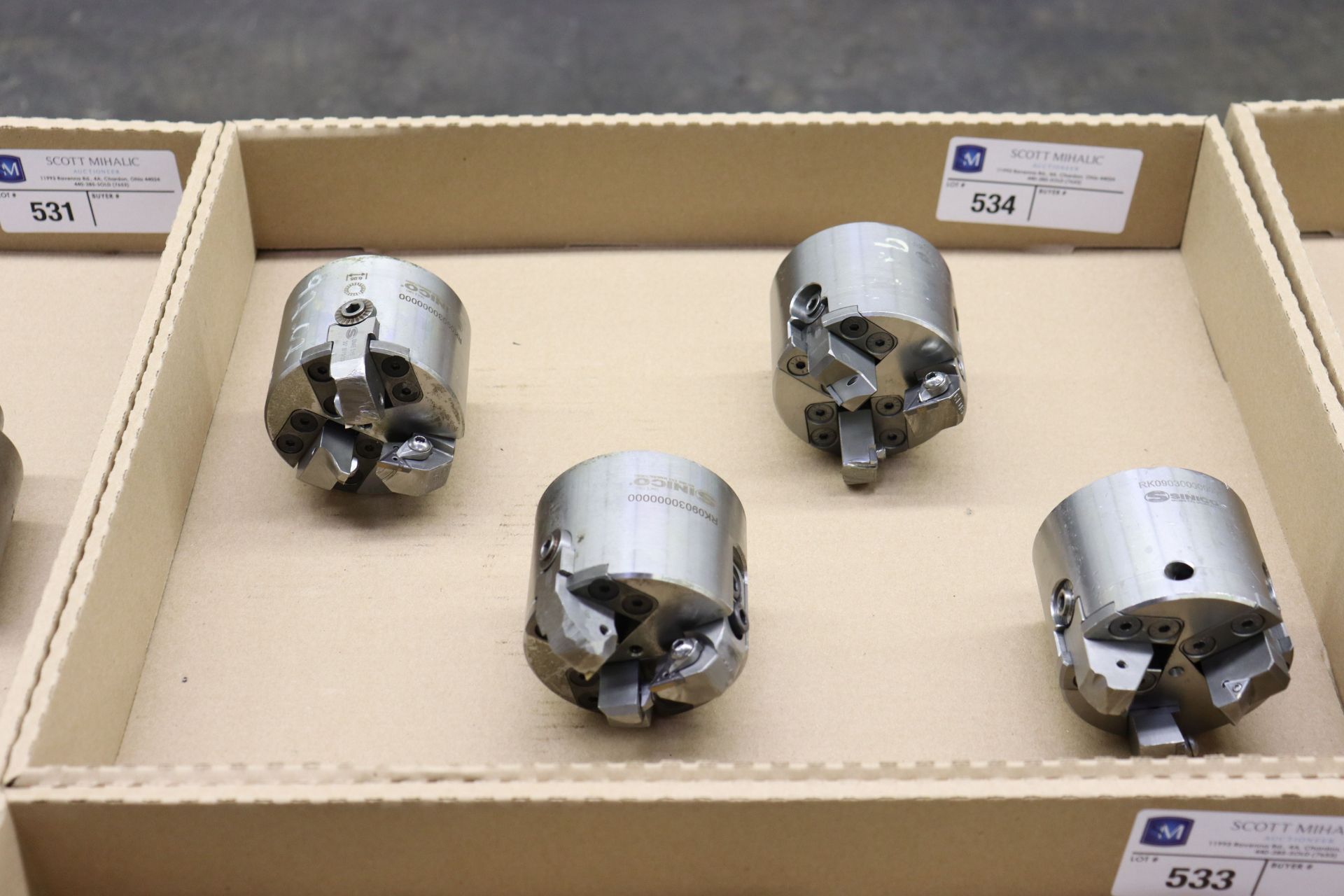 Sinico Tool Heads - 4 Heads