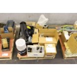 Pallet of Cabinet Fans and Misc. Electrical Components