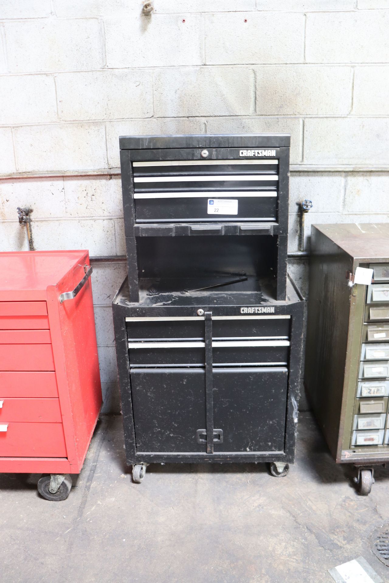 Craftsman 2 piece tool chest