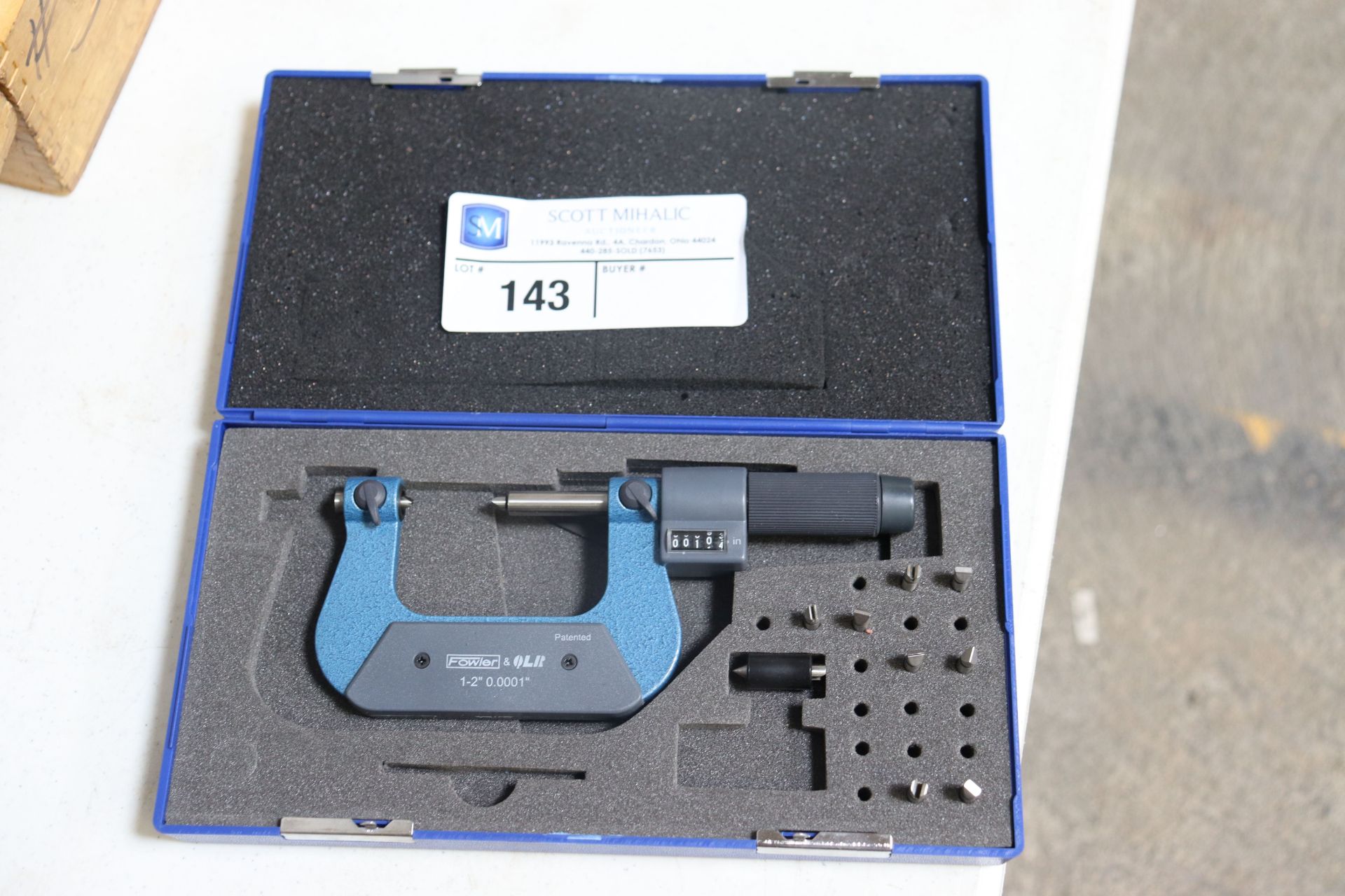 Fowler Screw thread micrometer