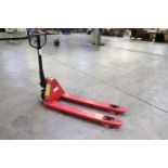 Dayton pallet jack, 5,500 capacity