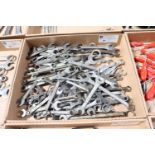 Assortment of wrenches