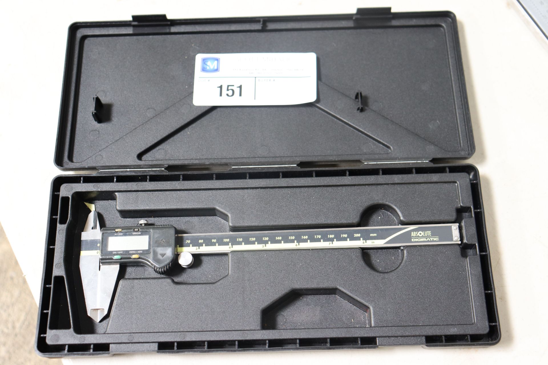 Mitutoyo digital caliper, Digimatic 0 - 8"