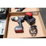 Bosch 18 volt cordless drill w/ charger