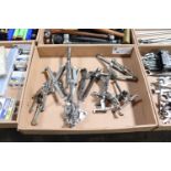 Assortment of bearing pullers