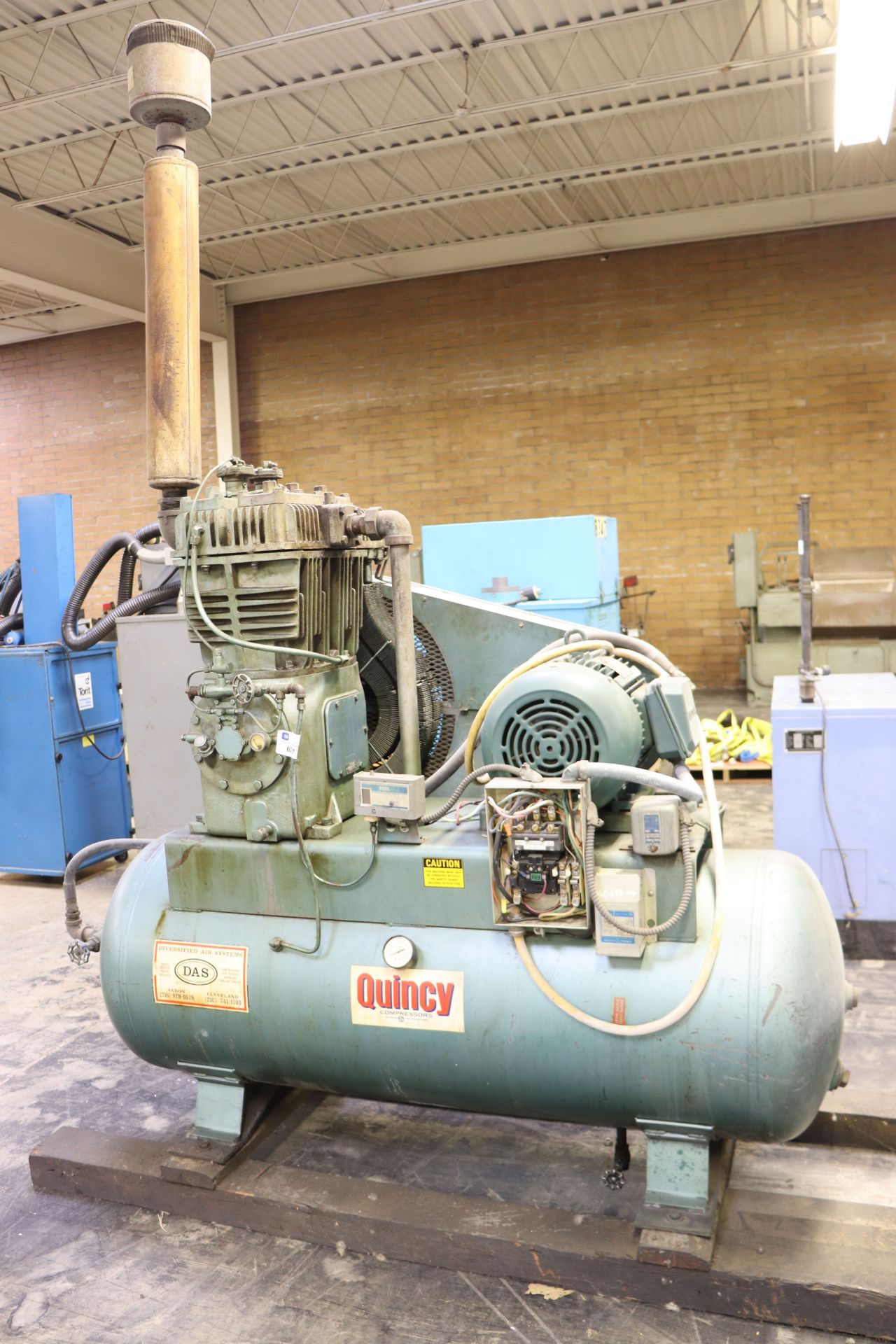 Quincey air compressor - Image 2 of 2