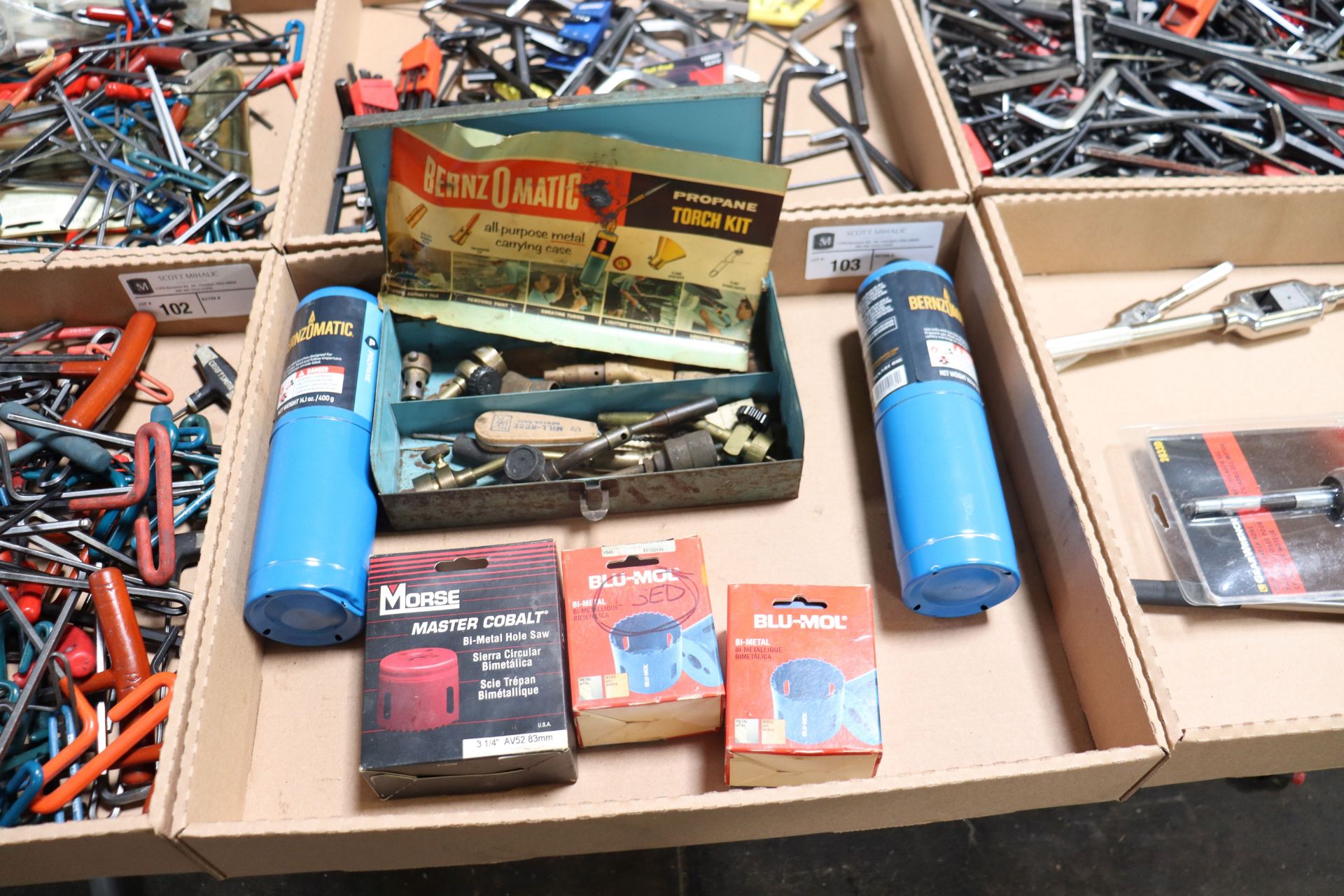 Bernzomatic torch kits, and whole saws