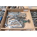 Assortment of wrenches