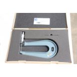 Mitutoyo sheet metal micrometer, 0 - 25mm