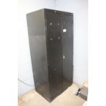 Sandusky metal cabinet 4 shelves