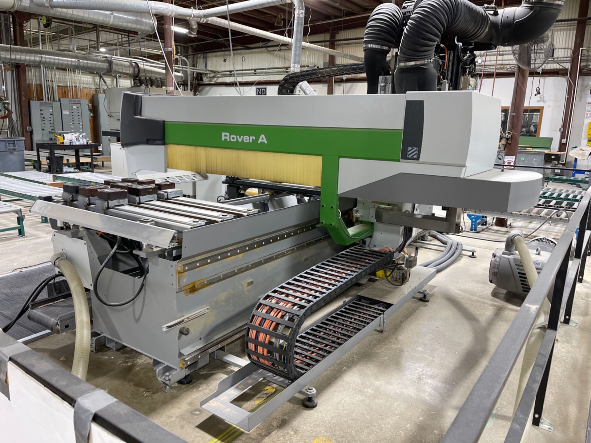 BIESSE ROVER A 1332 ATS POD AND RAIL 4-AXIS CNC ROUTER, S/N 35171, NEW 2012 - Image 2 of 14