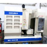 OKUMA MC-V3016 5-AXIS CNC VERTICAL MACHINING CENTER, S/N 0038, NEW 2003