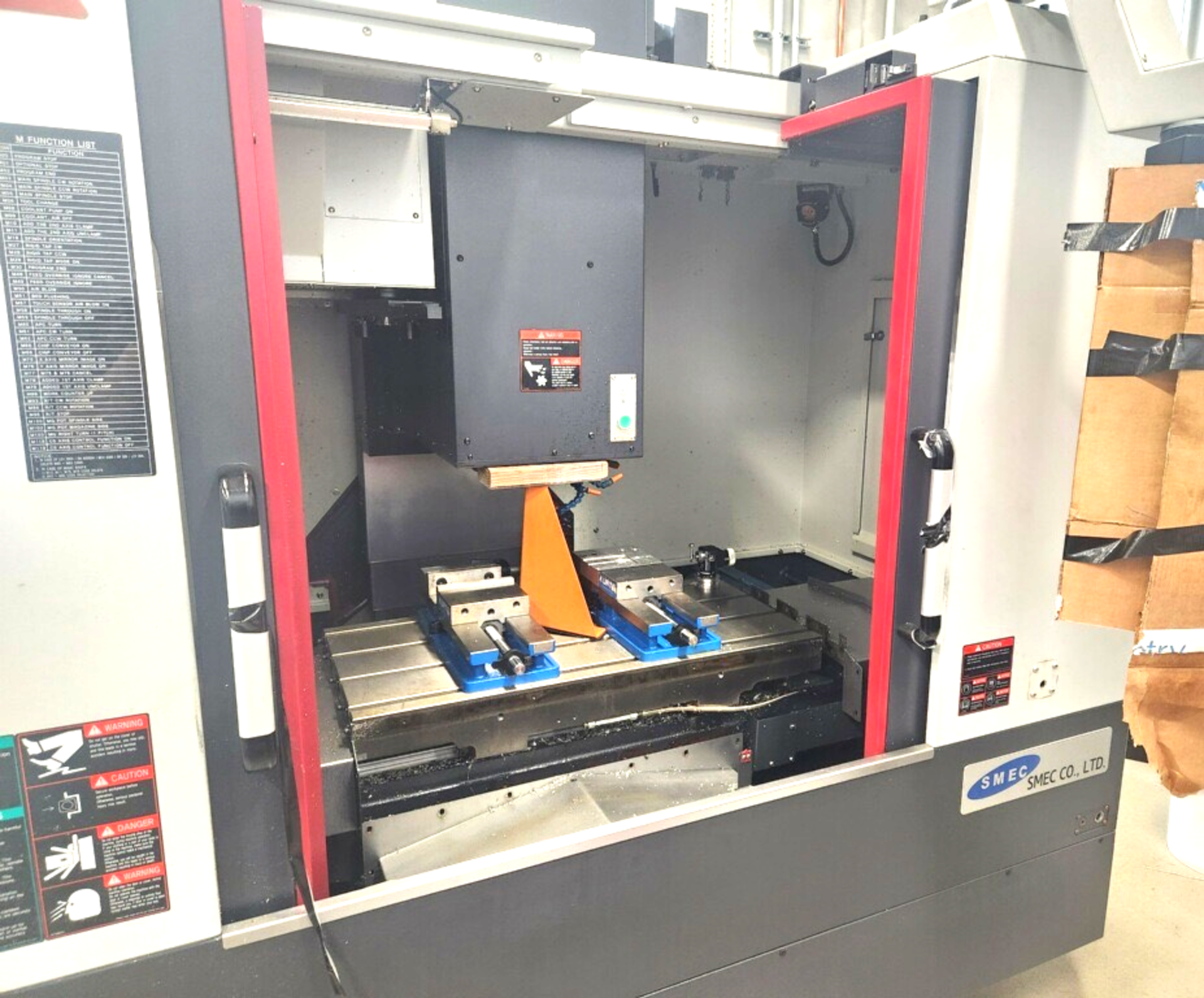 SMEC (SAMSUNG) MCV-4300 3-AXIS CNC VERTICAL MACHINING CENTER, S/N 18J200123, NEW 2018 - Image 3 of 7