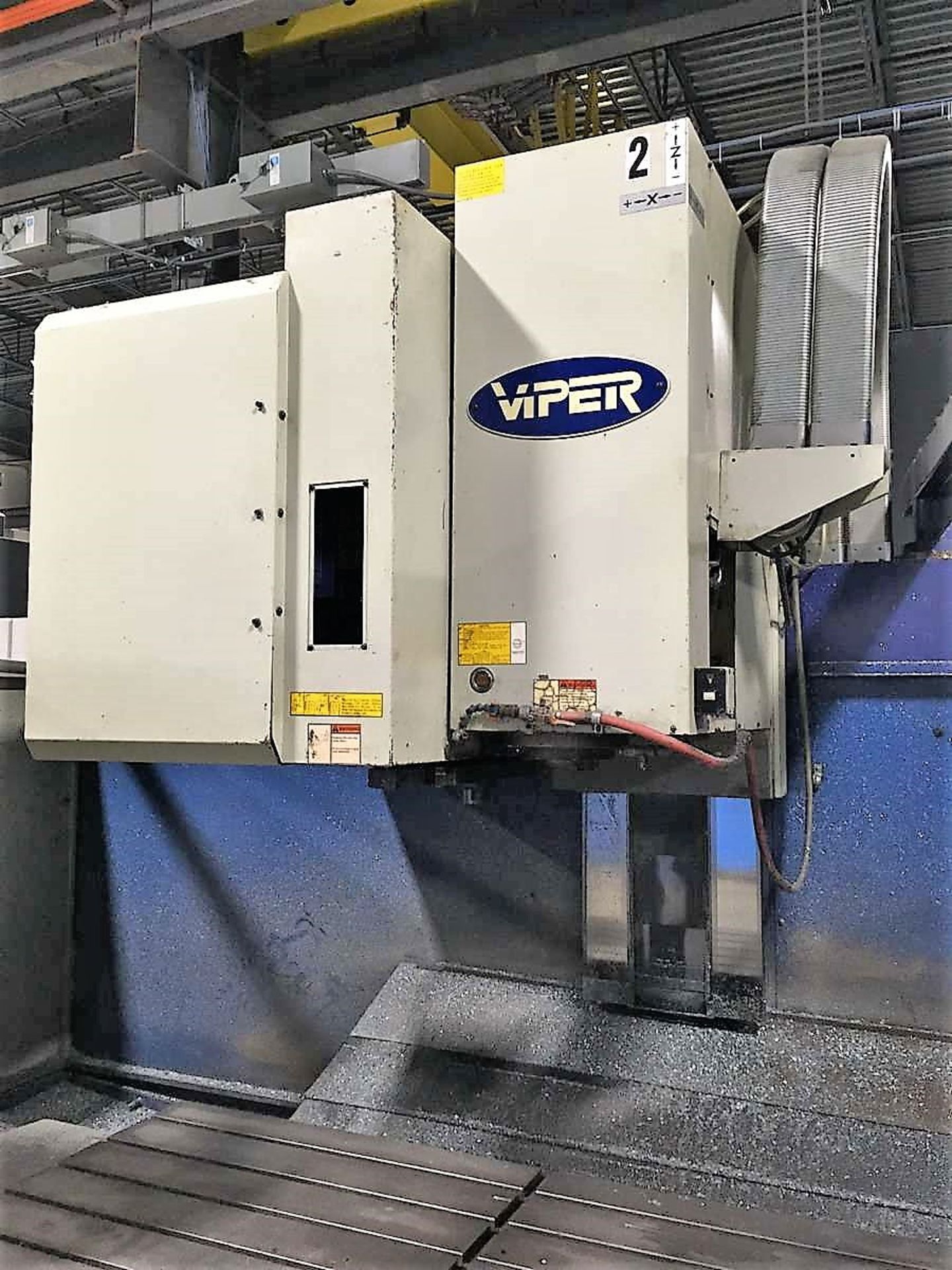 63"X30" MIGHTY VIPER VMC 1500AG/HV-70A CNC VERTICAL MACHINING CENTER, S/N 2755 - Image 3 of 7