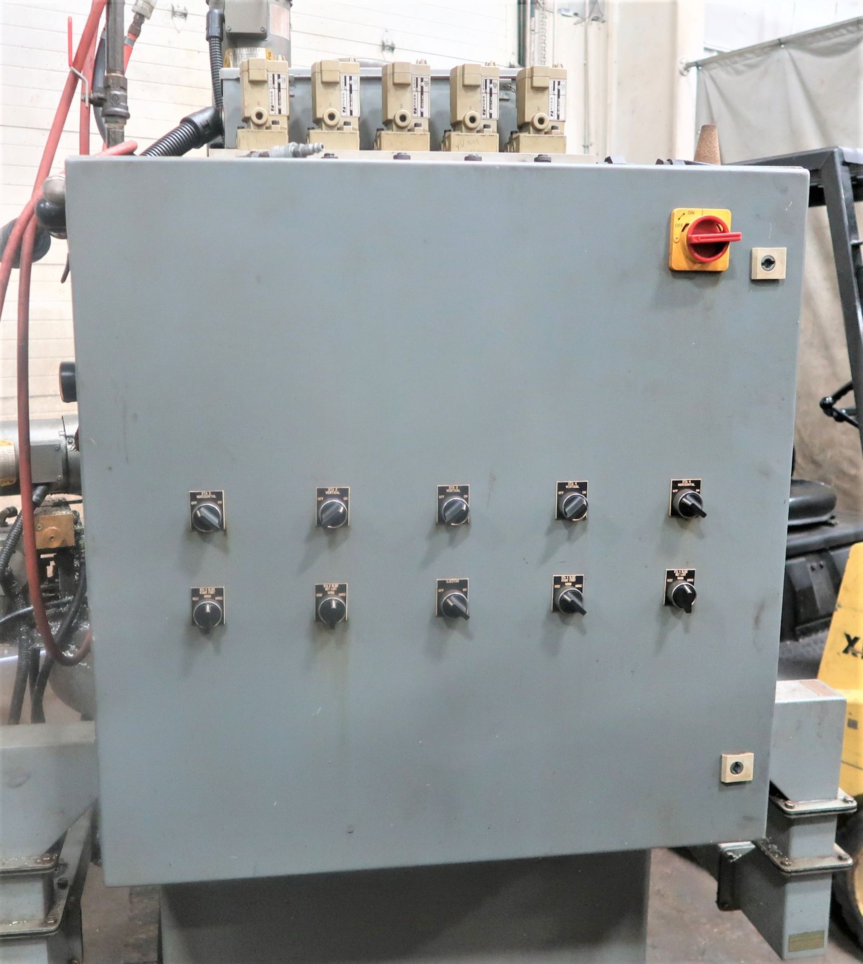 MSO DAVENPORT 5-SPINDLE MULTIPLE SECONDAY OPERATION ROTARY TRANSFER MACHINE - Image 5 of 9