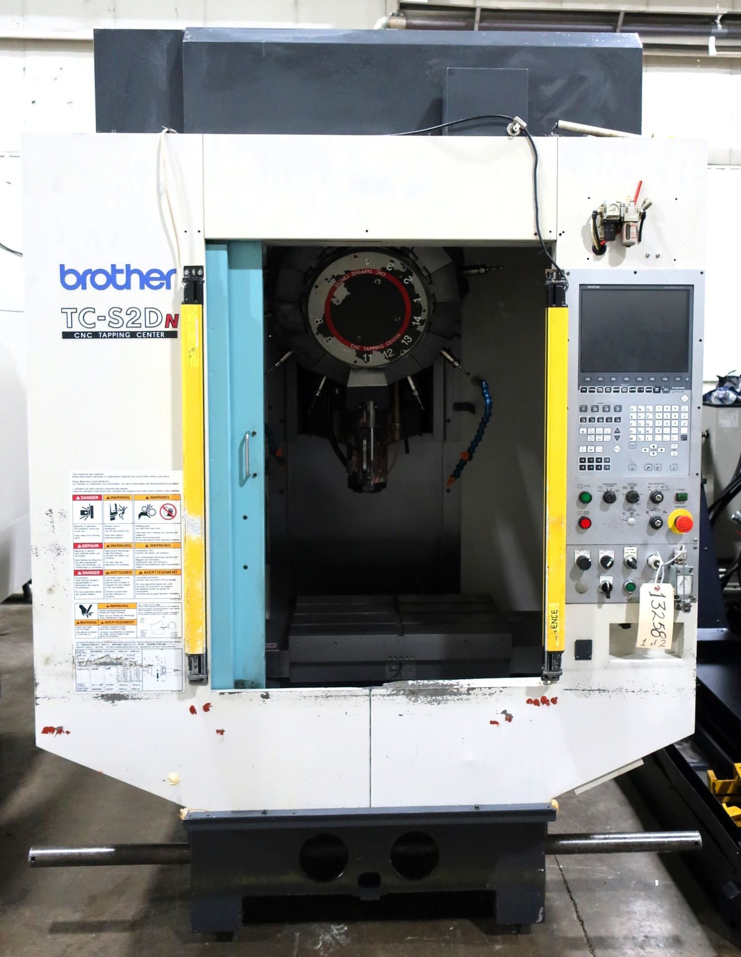 BROTHER TC-S2D 3-AXIS CNC DRILL TAP VERTICAL MACHINING CENTER, S/N 222804, NEW 2014